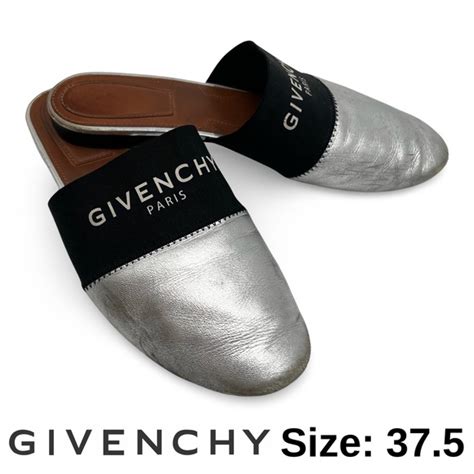 givenchy bedford flat mules|Shop Givenchy Bedford Flat Leather Mules .